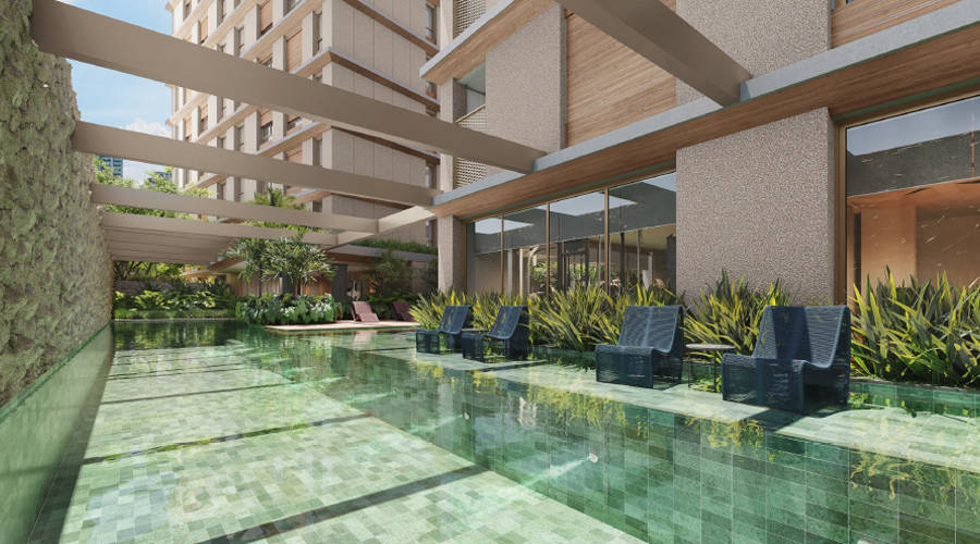 Lindenberg Groenlândia 77 - Piscina